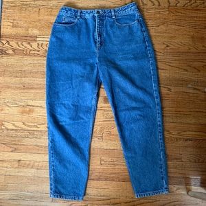 VINTAGE TALBOTS MOM JEANS DARK WASH